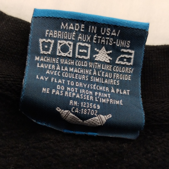 Entree LS Sweater Pullover Graphic Sneakers Witnessed Black SIZE XL For Men - Picture 8 of 10